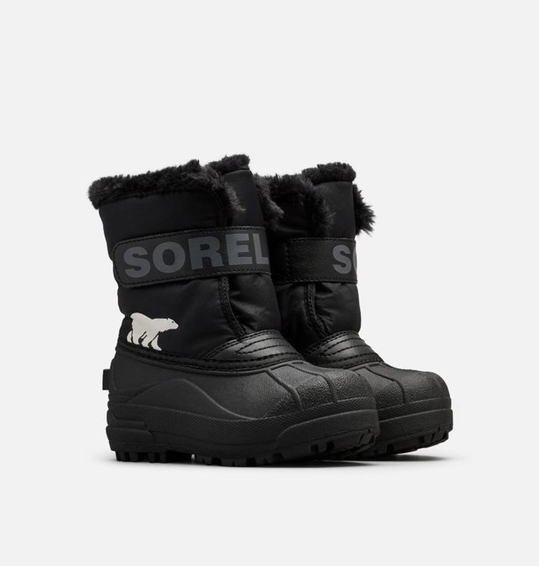 Botas Nieve Sorel Niños - Childrens Commander™ Negras - 02347-JTOS